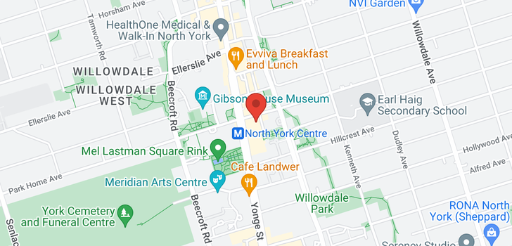map of #1205 -33 EMPRESS AVE